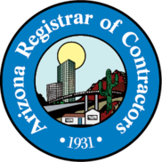 Arizona Registrar of Contractors seal